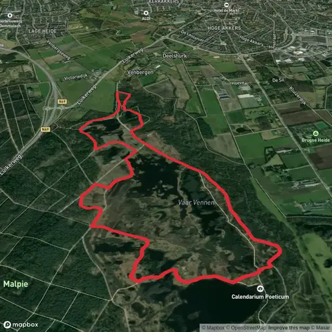 Moleven, Vaar Vennen and De Malpie Loop