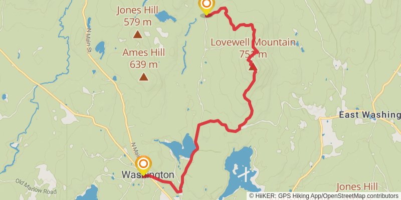 Monadnock-Sunapee Greenway stage 4 Map