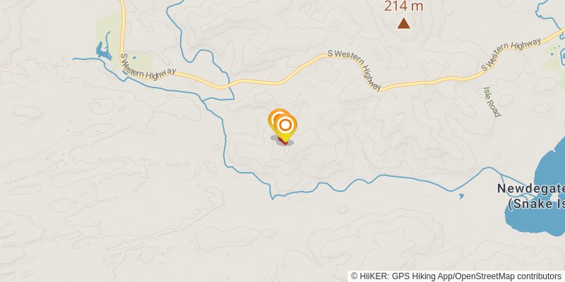Bibbulmun Track spur 4 Map