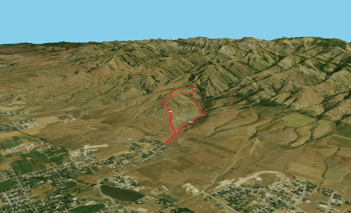 Hyde Park Canyon and Dry Hollow Loop