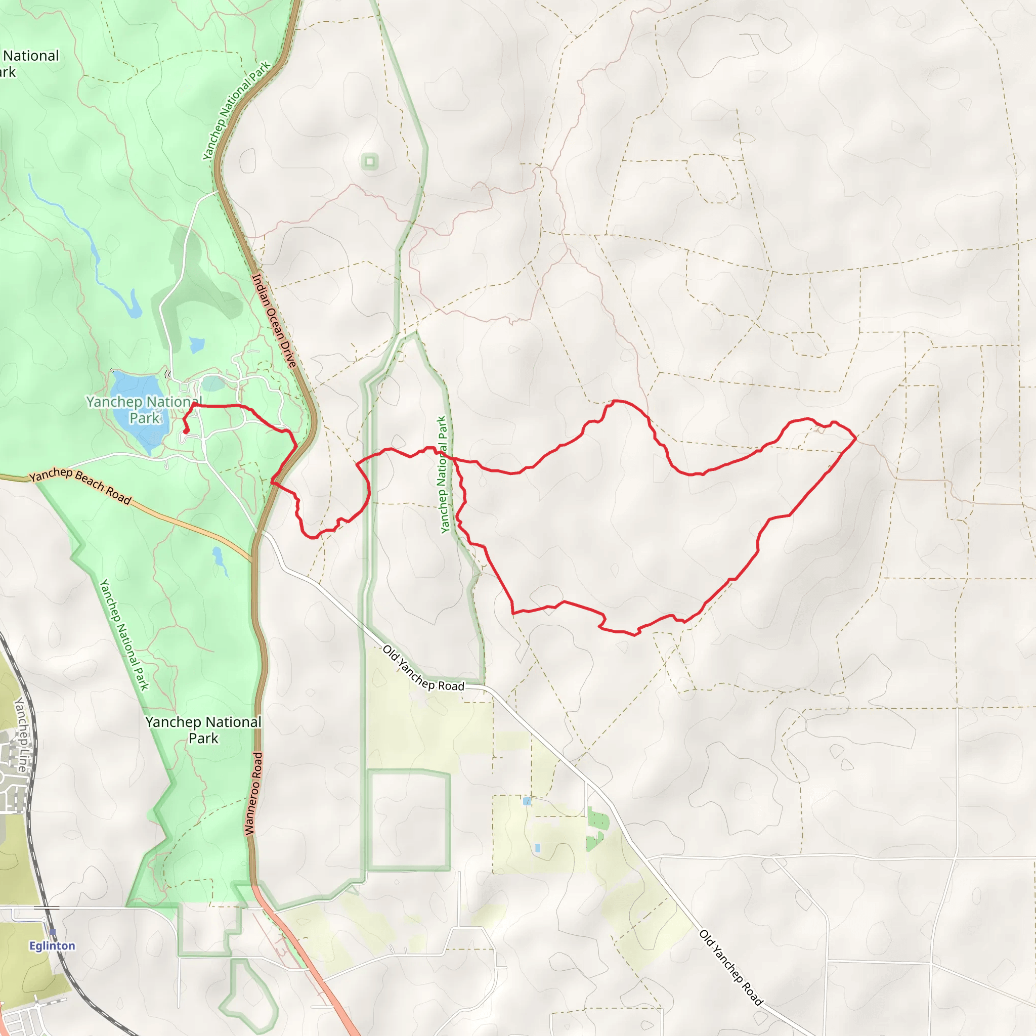 Cockatoo Walk mobile static map