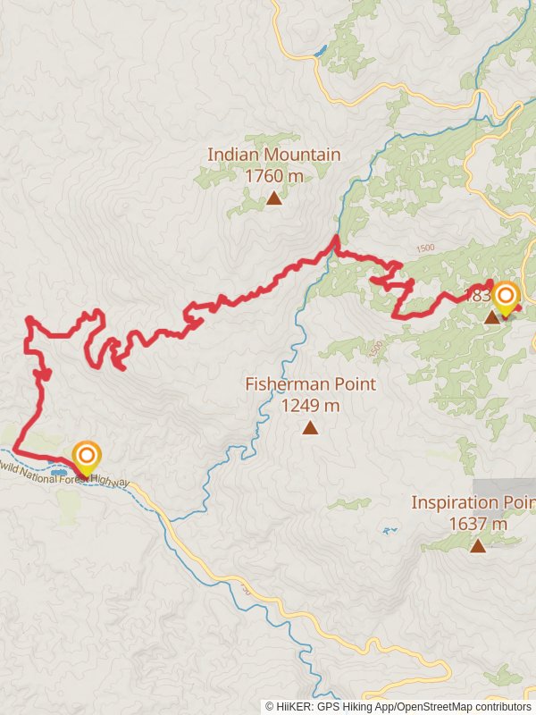 Bee Canyon Road and San Jacinto Ridge Road Trail