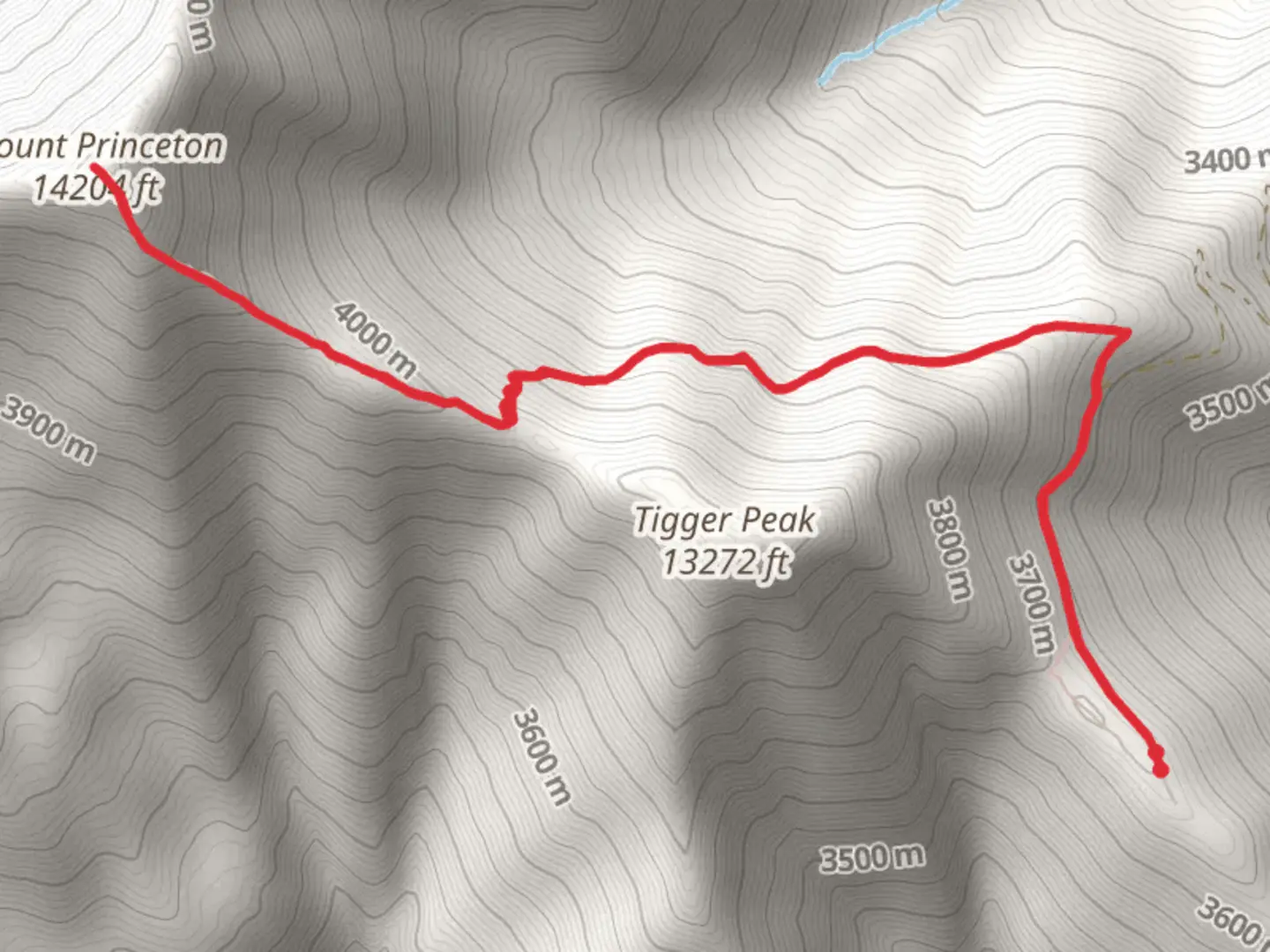 An image depicting the trail Mount Princeton Trail and its surrounding area.