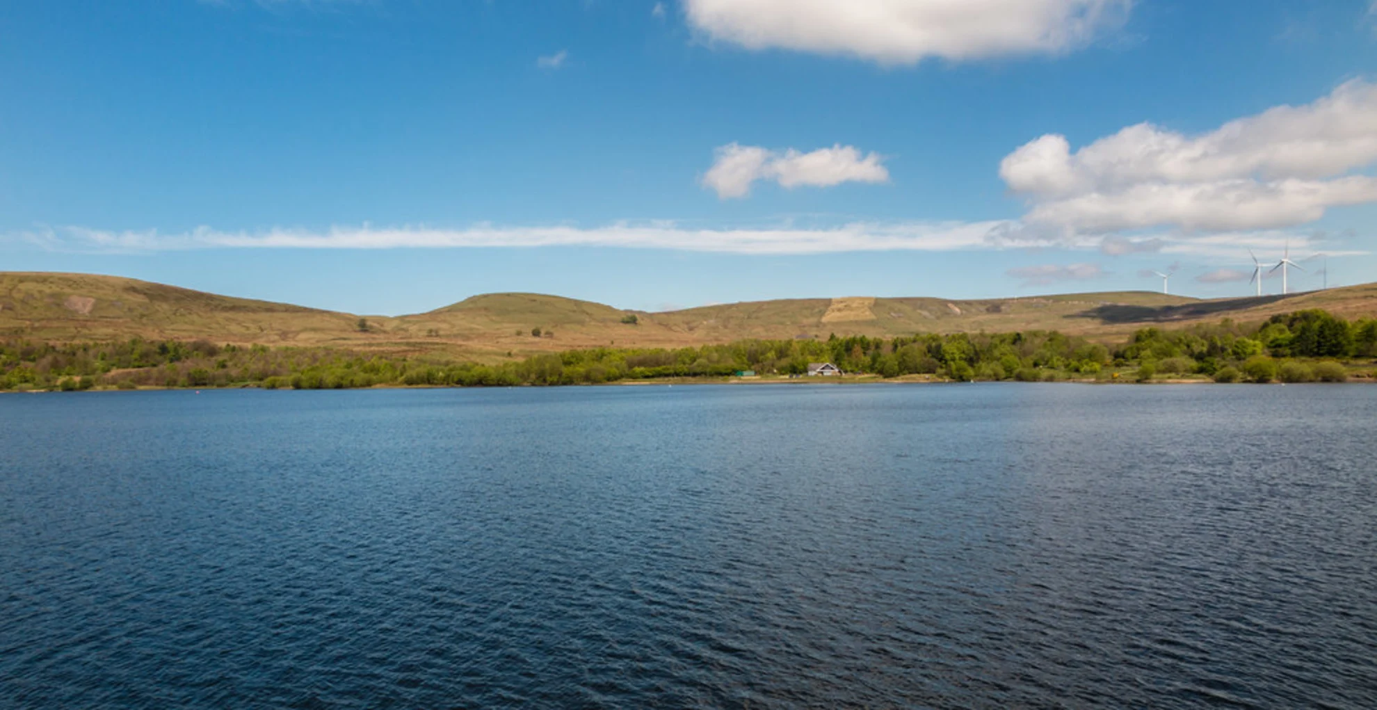 An image depicting the trail Watergrove Reservoir, Dobbin Hill and Wardle Loop and its surrounding area.