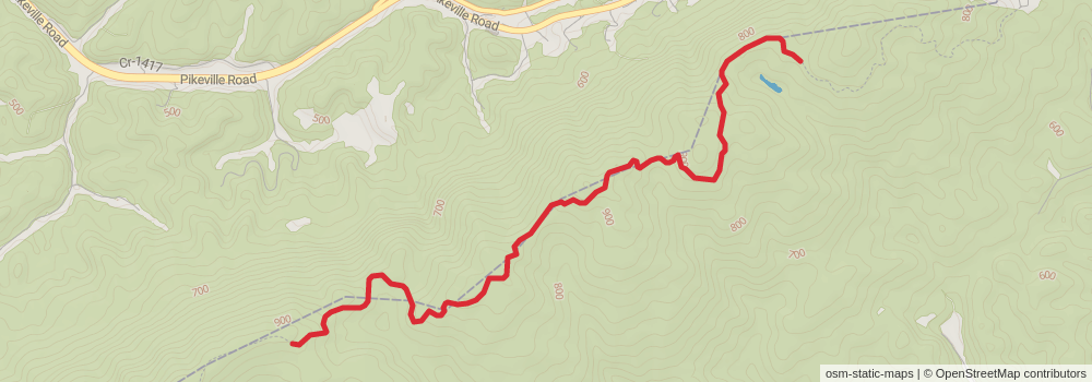 American Perimeter Trail - Southern Appalachian Primary stage 56 Map