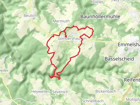 Gondershausen Loop via Rabenlay