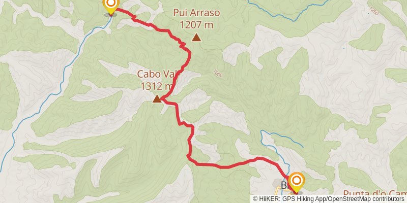 Camino Catalan stage 17 Map