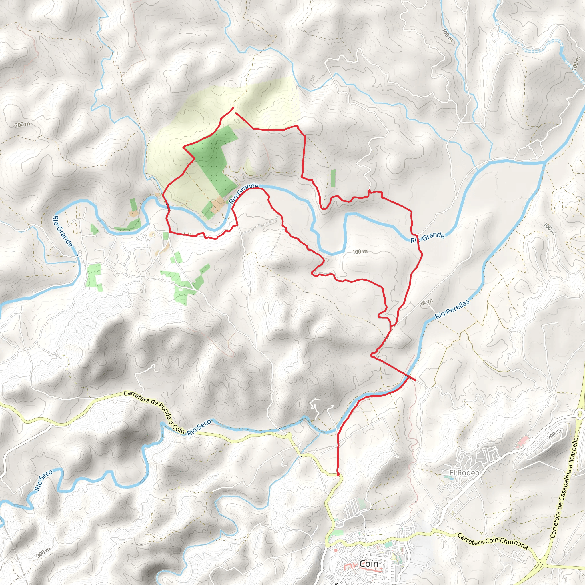 Rio Grande and Río Pereilas River PR A 382 mobile static map