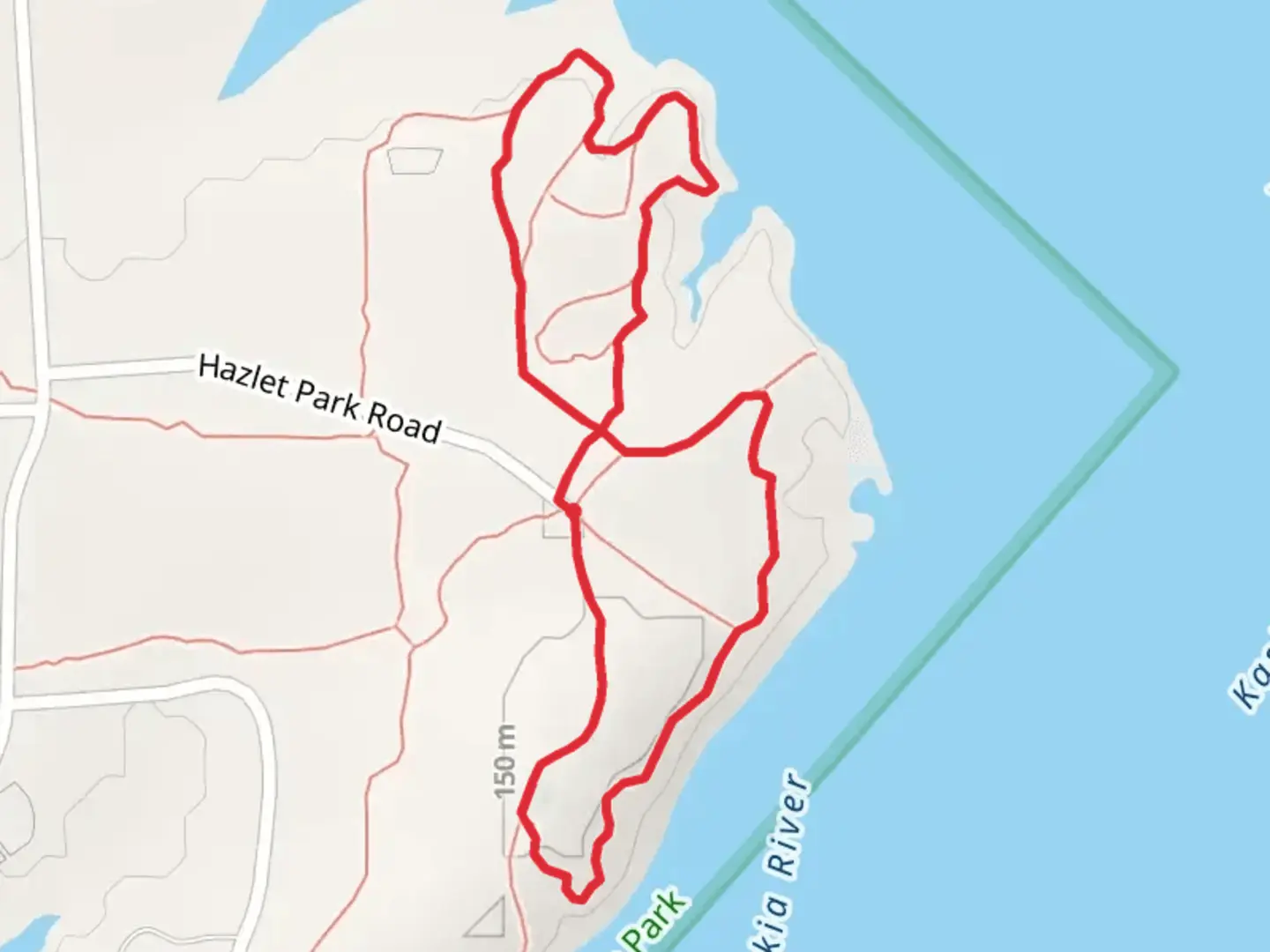 An image depicting the trail Cherokee Trail Loop and its surrounding area.