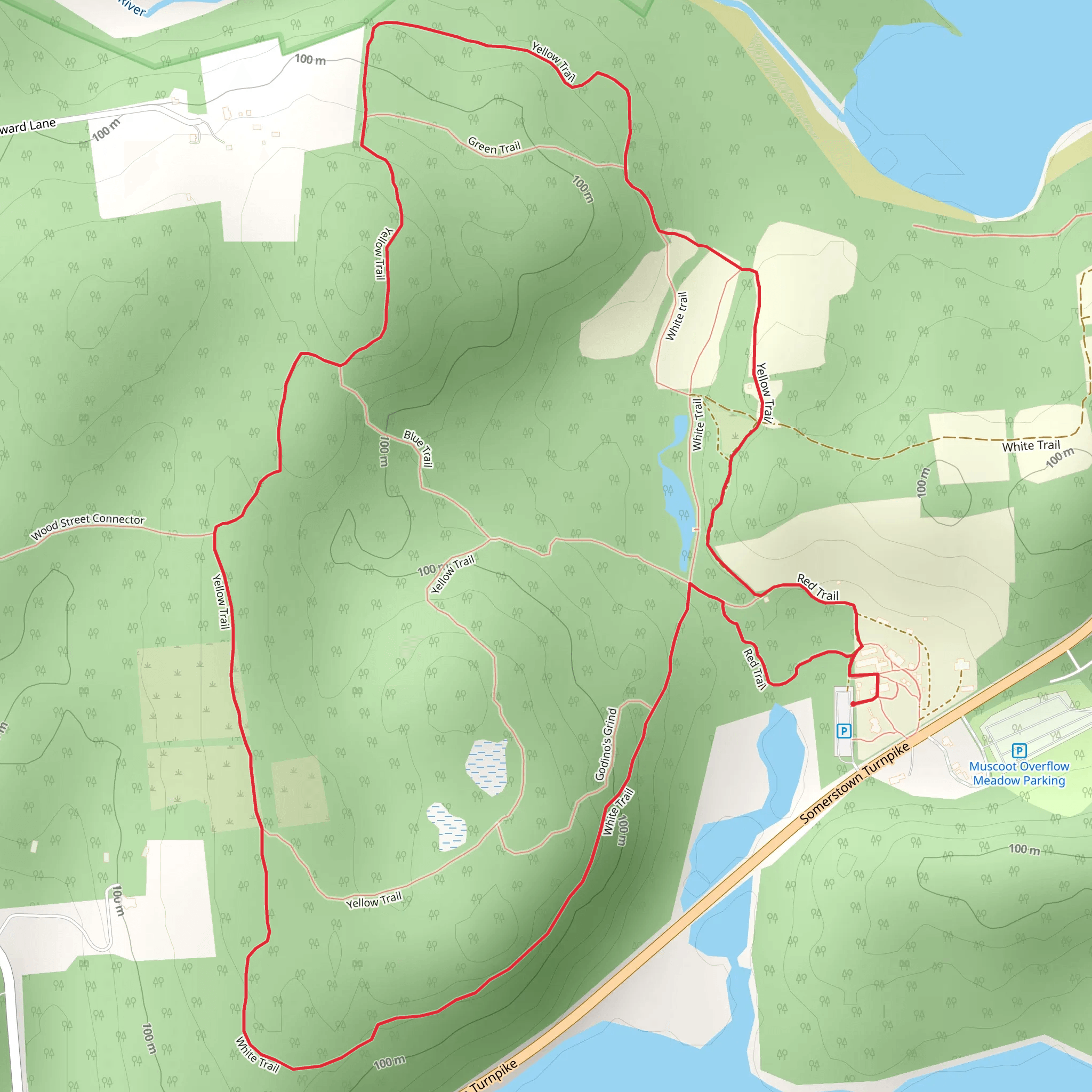 Muscoot Farm Park mobile static map