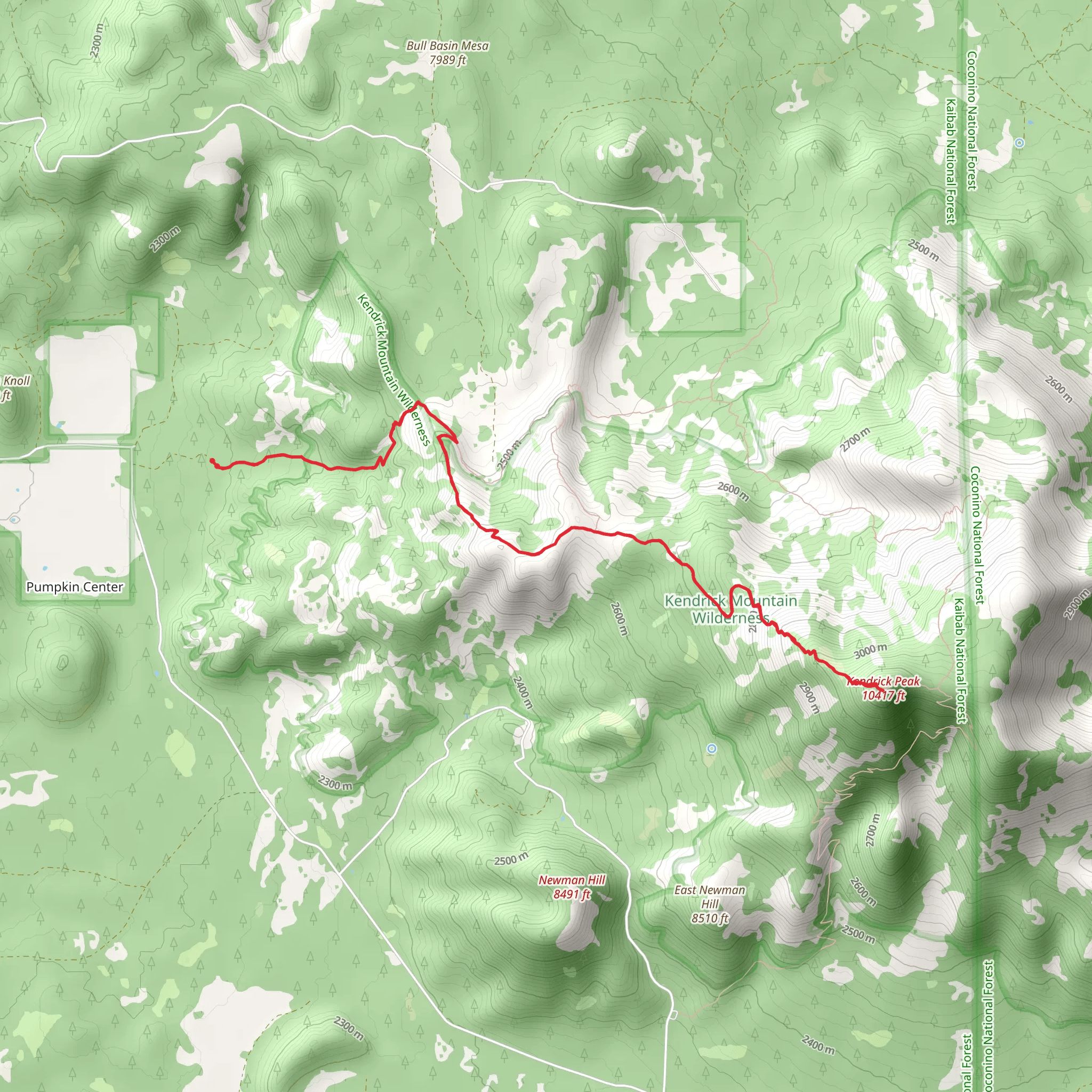 Pumpkin Trail mobile static map