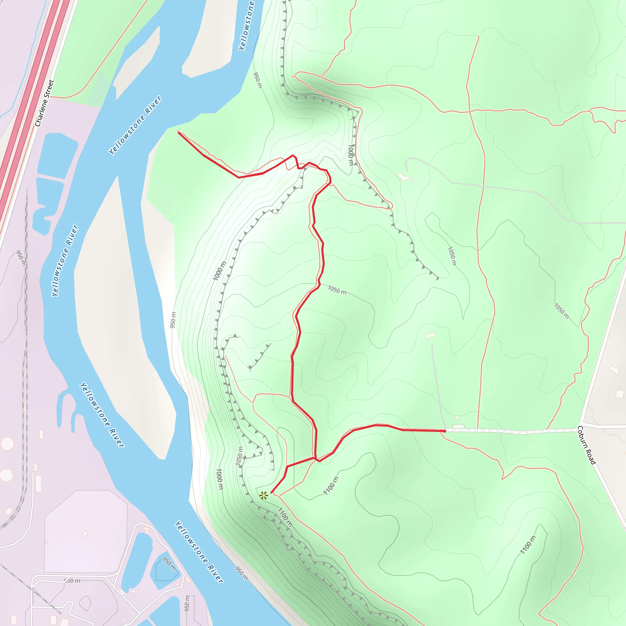 Sacrifice Cliff Walk mobile static map