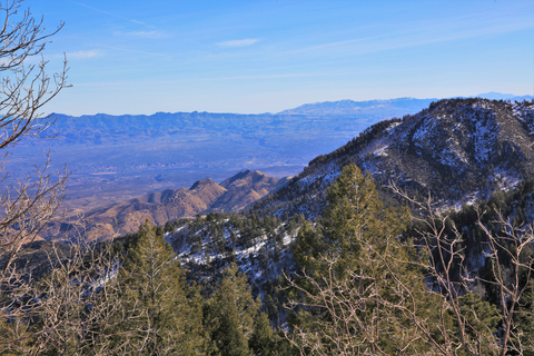 An image depicting the trail Brush Corral Trail and its surrounding area.