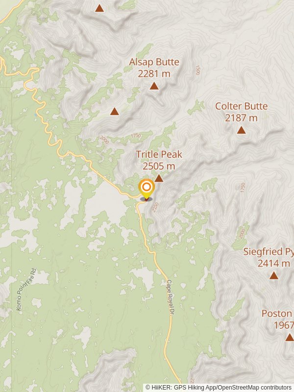 Roosevelt Point Loop