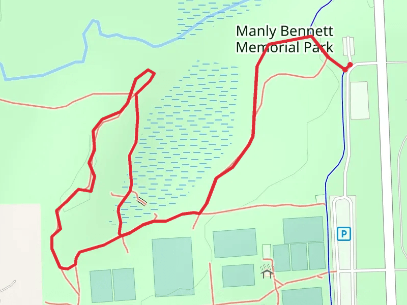 Manly Bannett Memorial Park Loop