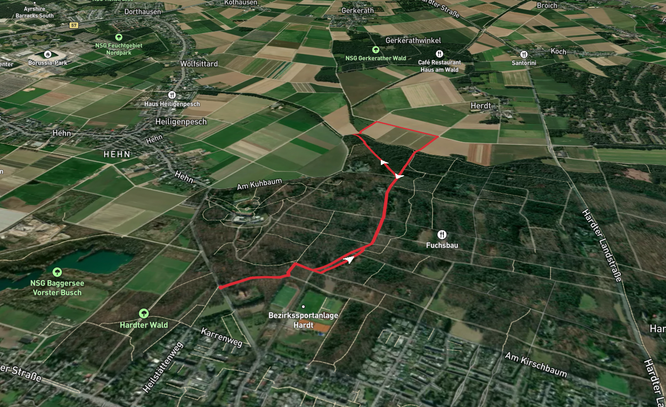 An der Heuschlipp via Krefeld