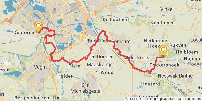 Hertogenpad stage 4 Map