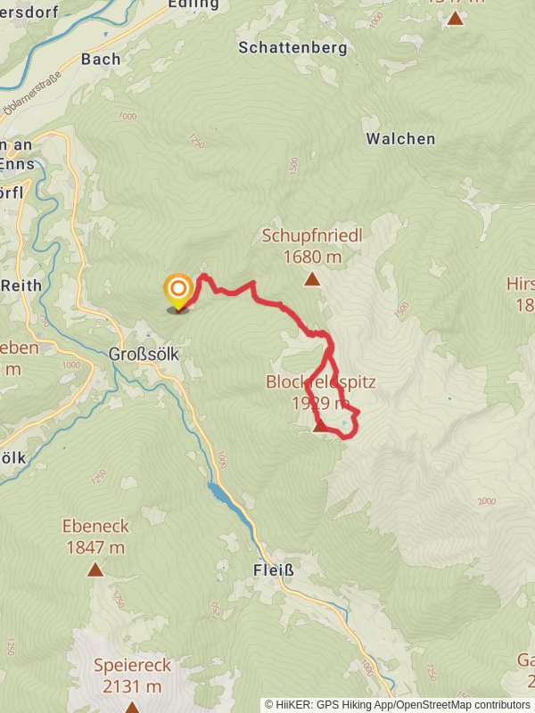 Gumpeneck Geological Trail mobile static map