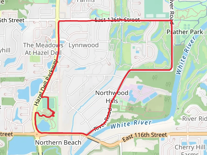 Northwood Hill and Hazel Dell Parkway Loop