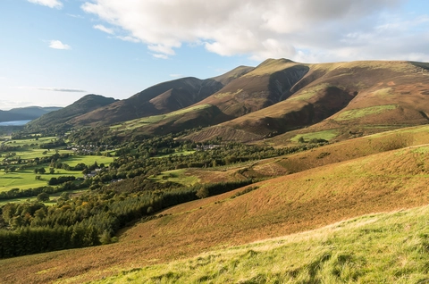 Latrigg Walk from Bruntholm Wood