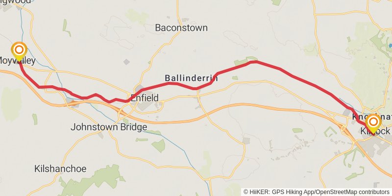 National Famine Way stage 5 Map