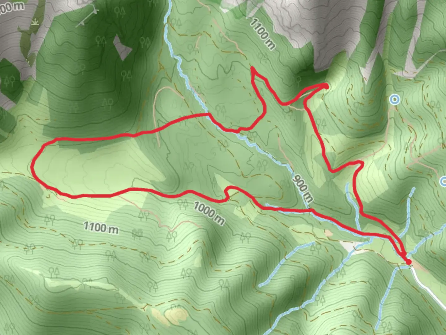 An image depicting the trail Marmot Hike and its surrounding area.