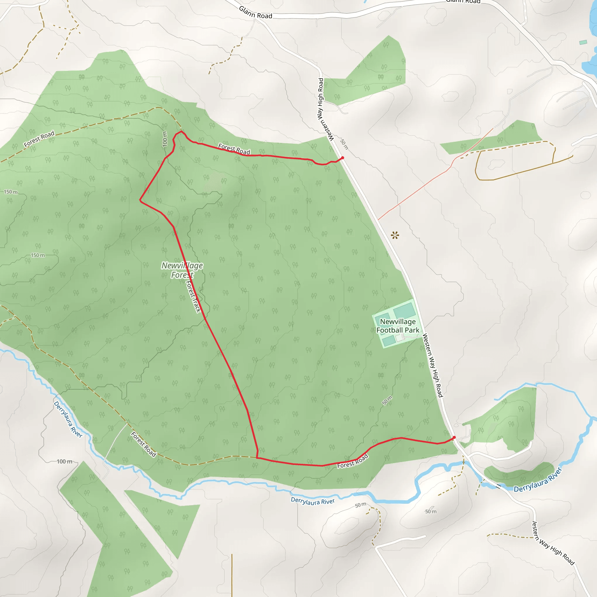 New Village - New Village Walk mobile static map