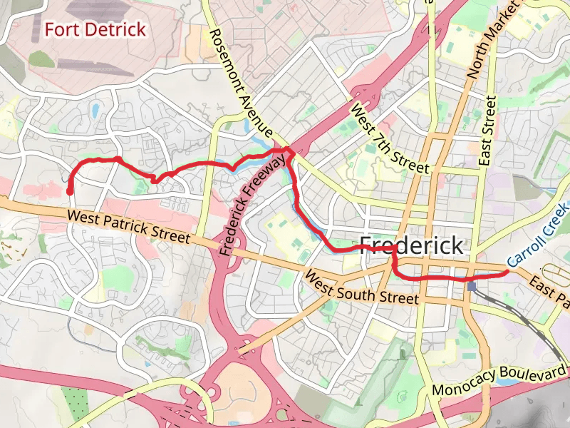 Rock Creek Trail and Corroll Creek