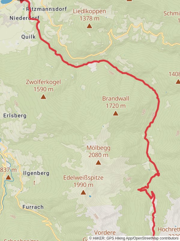 Ranzenkar Way mobile static map