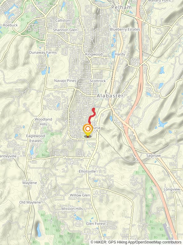 Buck Creek Walking Trail from Warrior Park