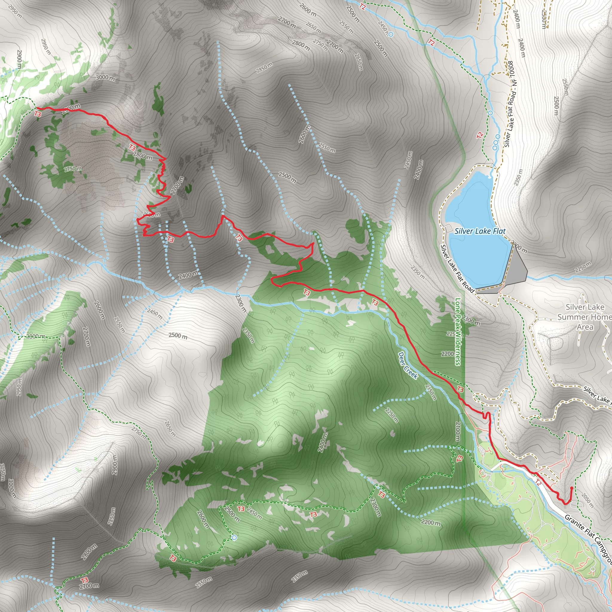 Deer Creek Walk mobile static map