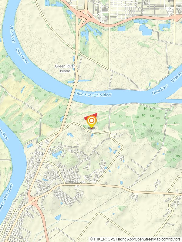 Audubon Wetlands Loop Trail mobile static map