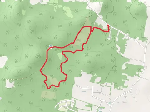Flat Rock Designated State Natural Area Hiking Loop Trail