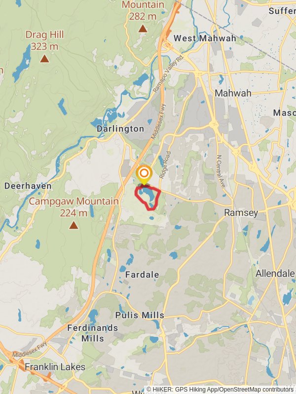 Lower Lake - Upper Lake - Darlington Lake Loop