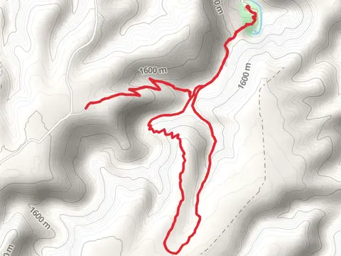 Stitting Bull Falls Trail and CCC Trail