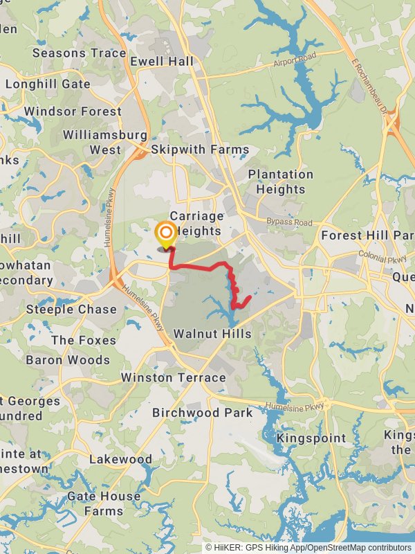 Monticello and Matoaka Lake Trail