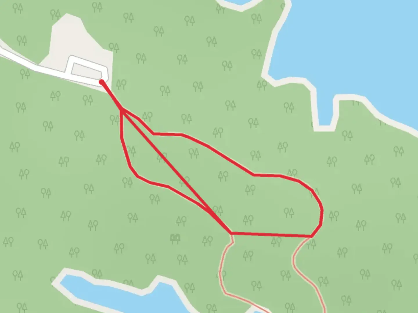 An image depicting the trail Moraine View Park Road Loop and its surrounding area.