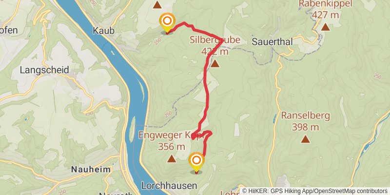 Rheinsteig alt 4 Map