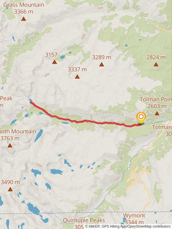 September Morn Lake via Lake Fork Trail