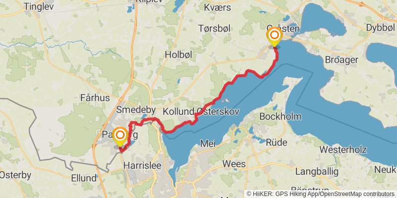 Gendarmstien stage 4 Map