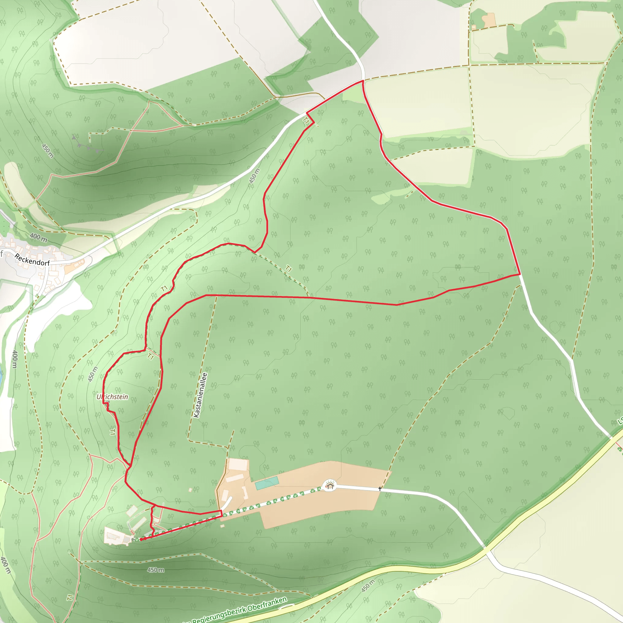Doline Loop mobile static map
