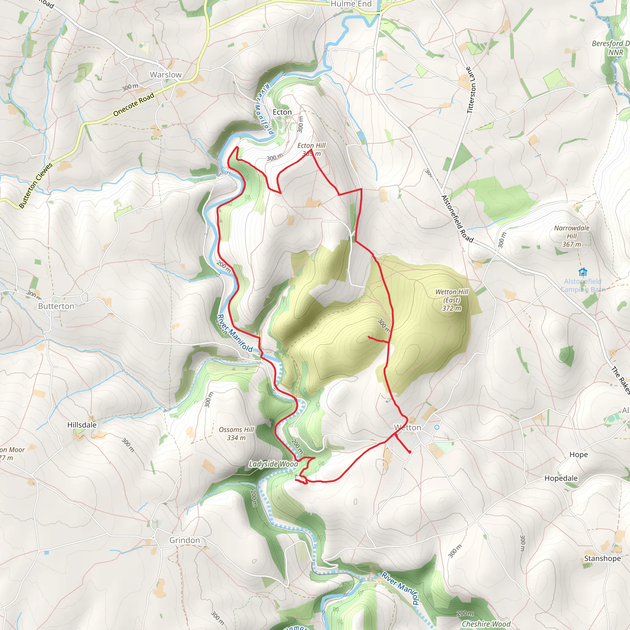 The Manifold Triple mobile static map