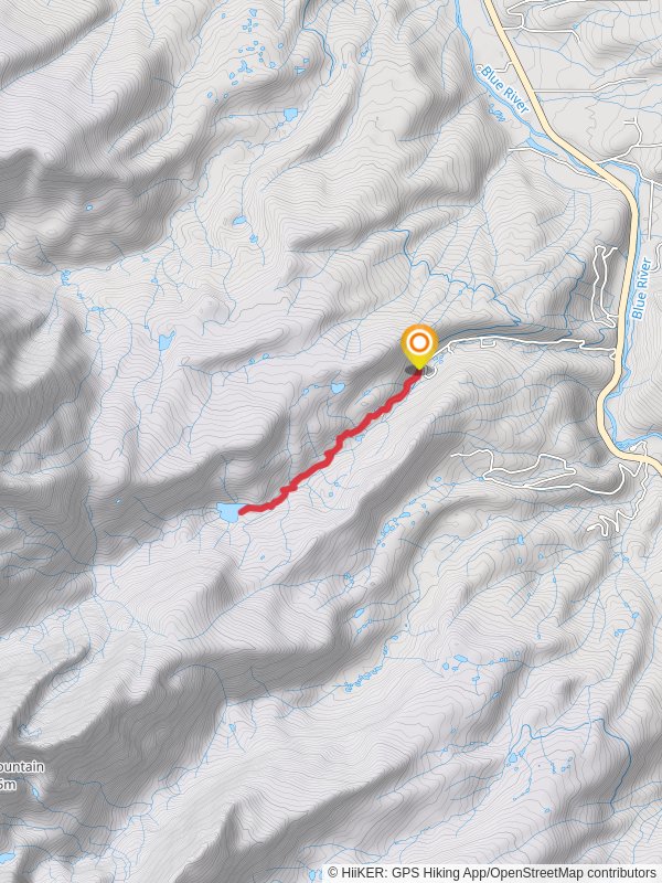 Boulder Lake from Meadowbrook Lane