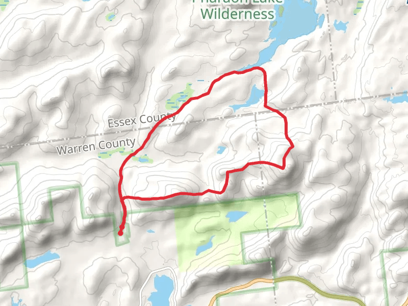 Number Eight Mountain and Pharaoh Lake Trail Loop