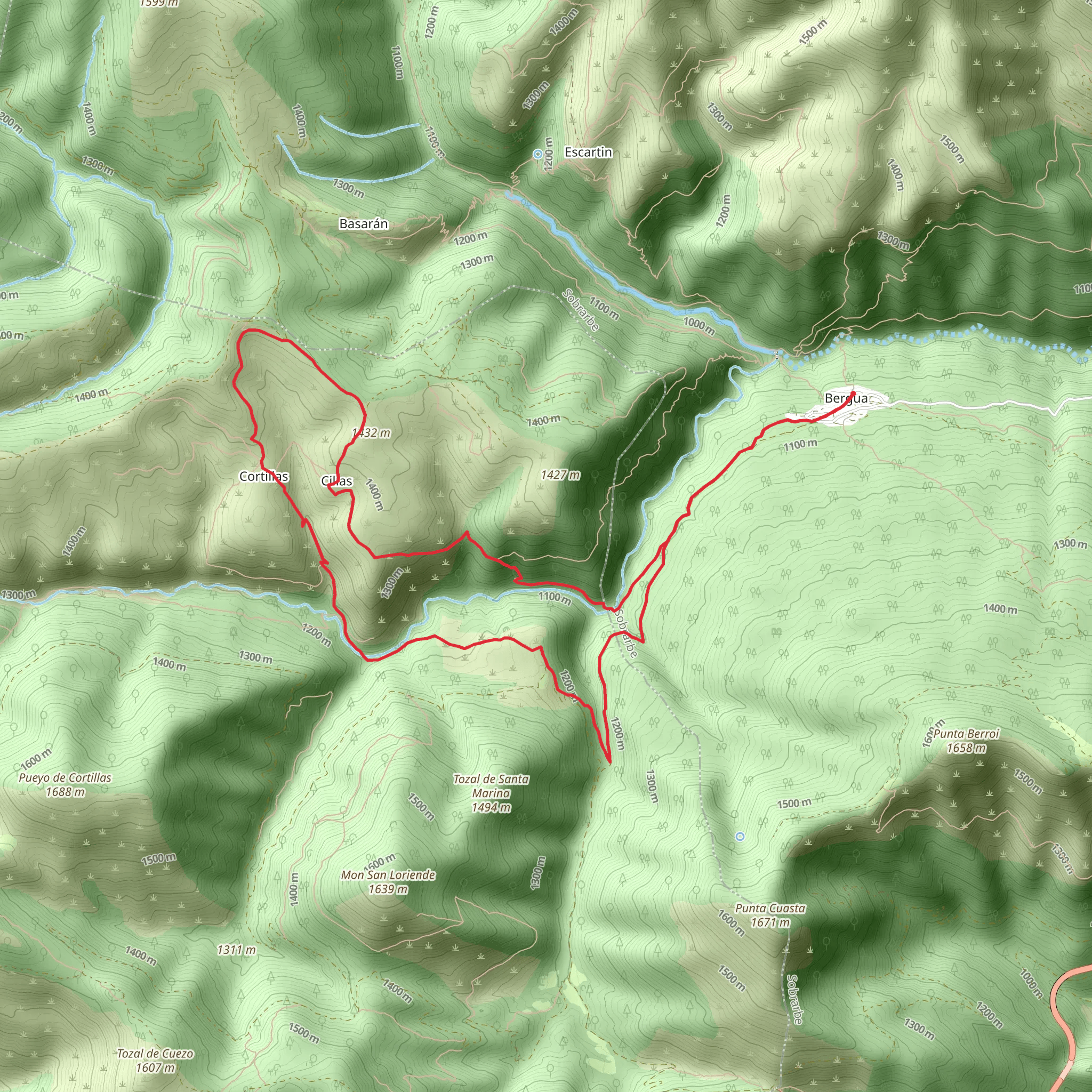 Bergua PR HU 003-b mobile static map