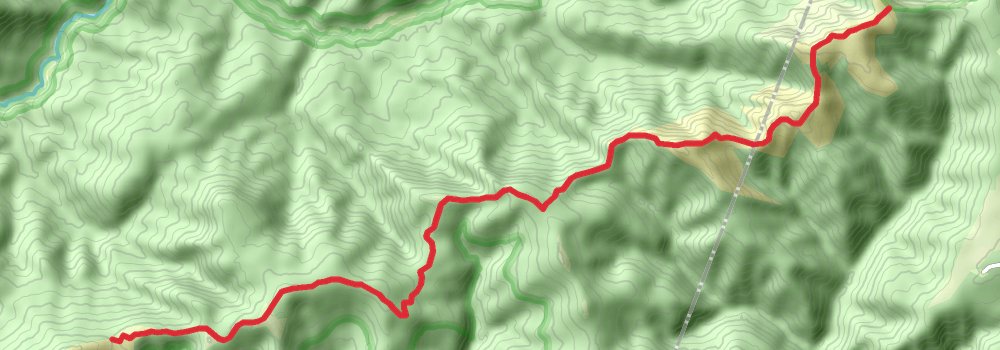 Buller Huts Trail stage 3 Map