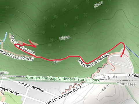 Gap Cave via Wilderness Trail