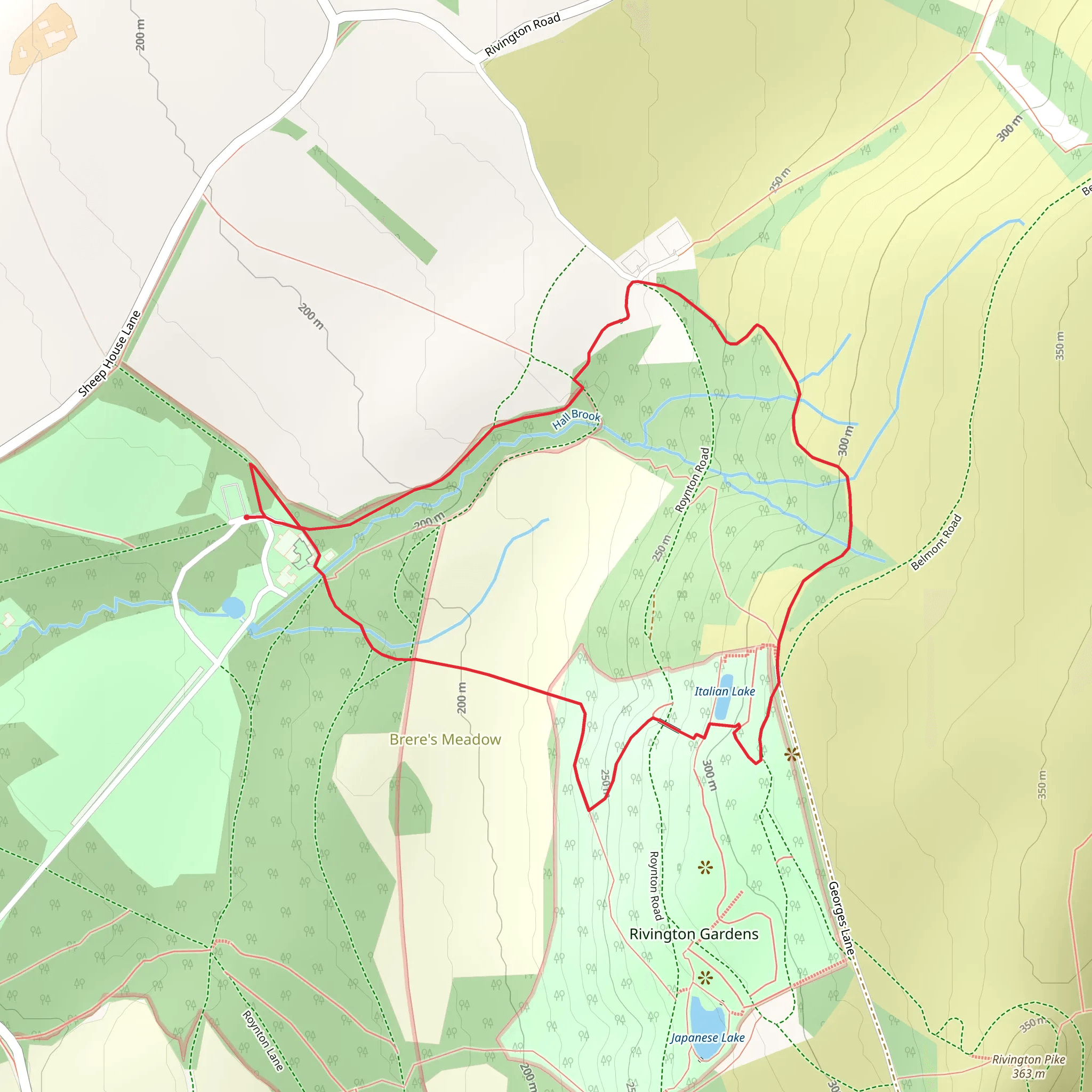 Old Kate's Dingle Loop mobile static map