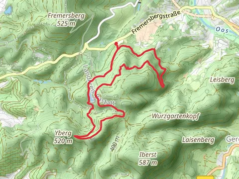 Waldenecksee via Beutig Rundweg and Italienerweg