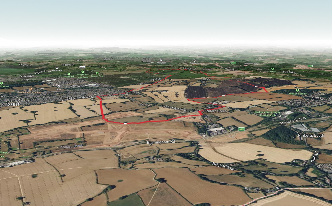 Pickford Green and Benton Green Lane Farm Loop